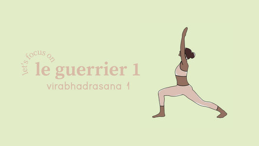 Le guerrier 1 - Virabhadrasana 1