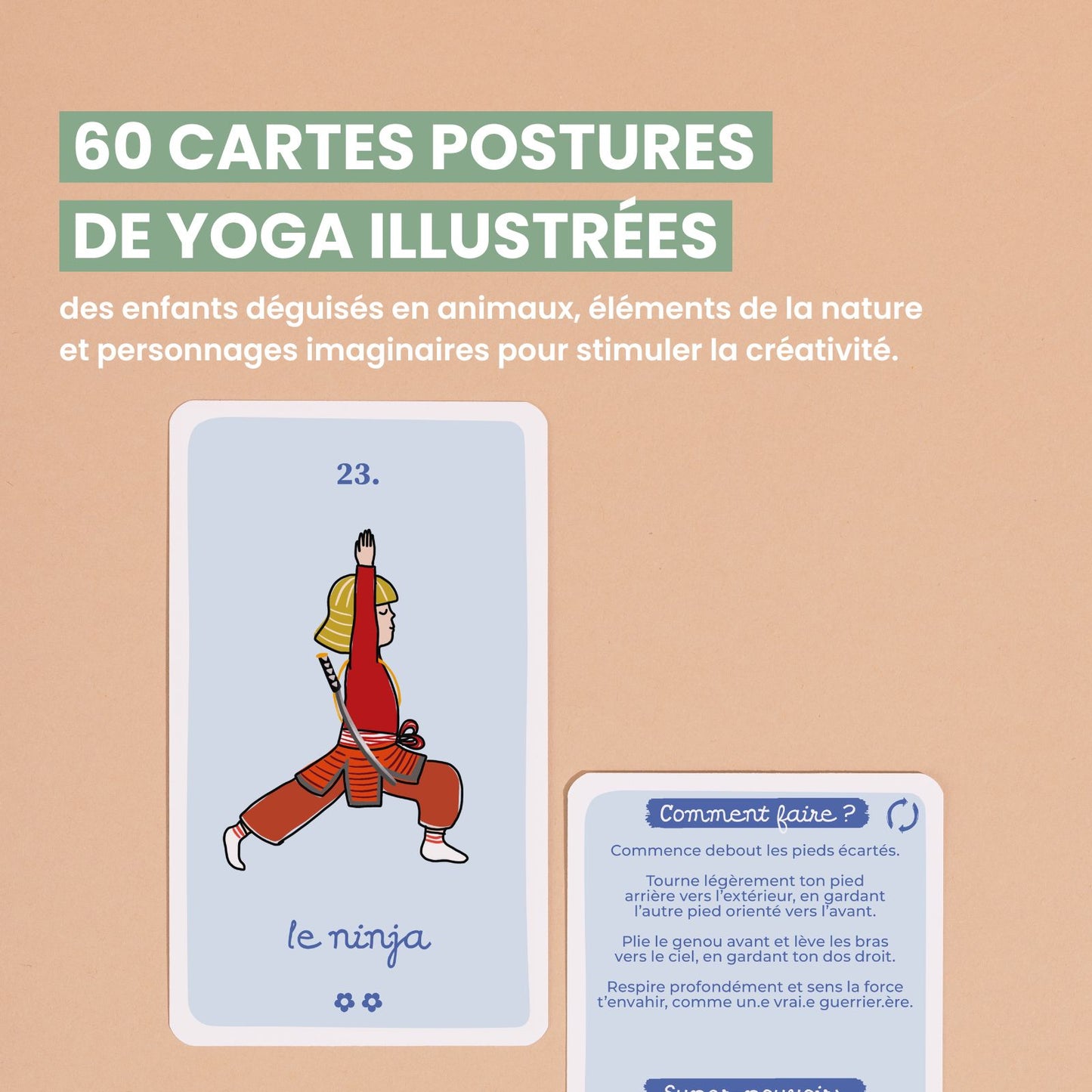 Mes cartes de yoga pour enfants