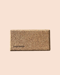 Ladrillo de corcho para yoga Yogasana
