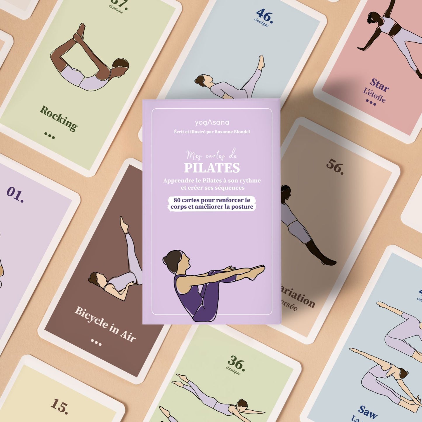 Mes cartes de Pilates