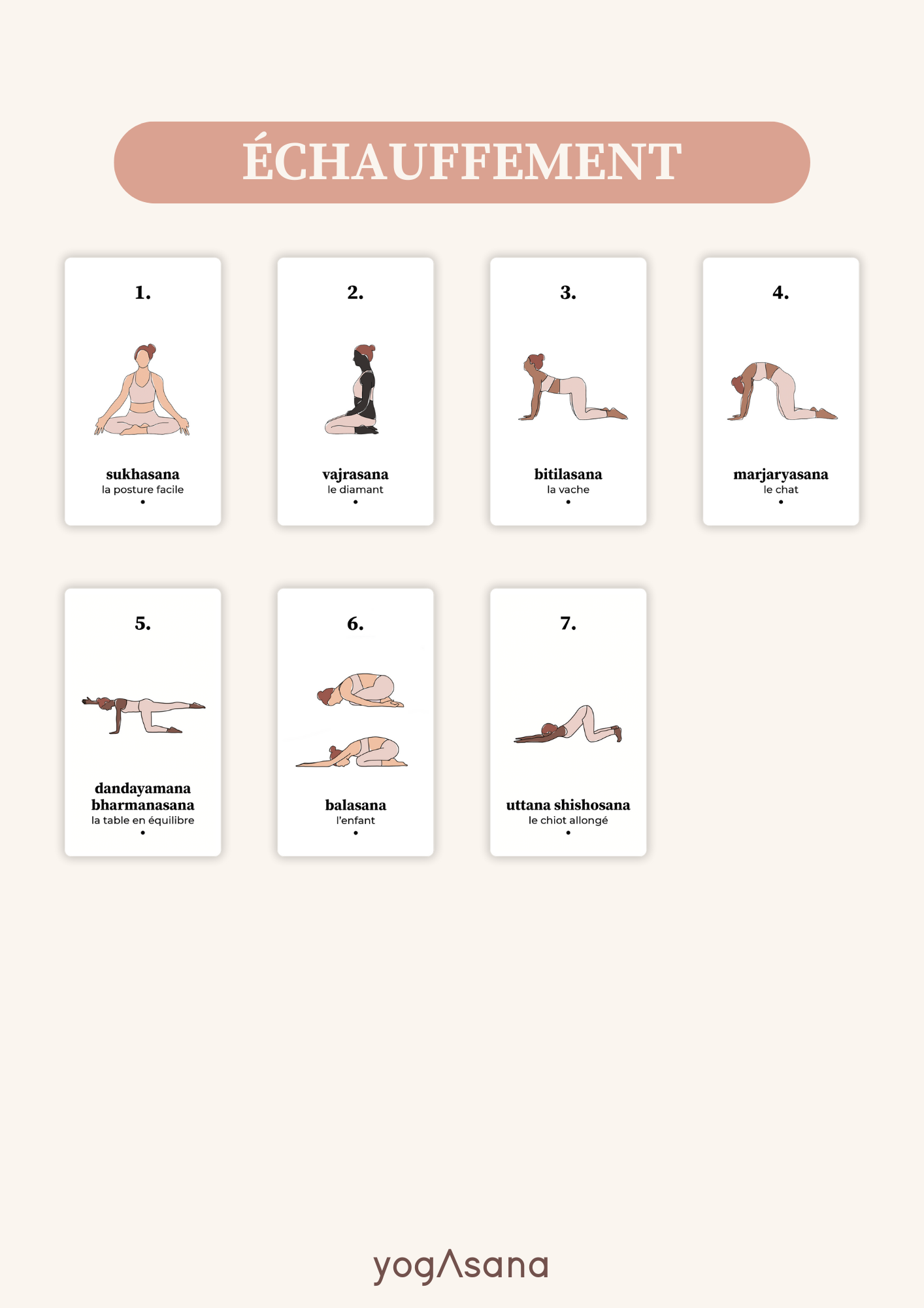 YOGASANA, le jeu de cartes de yoga – YOGASANA