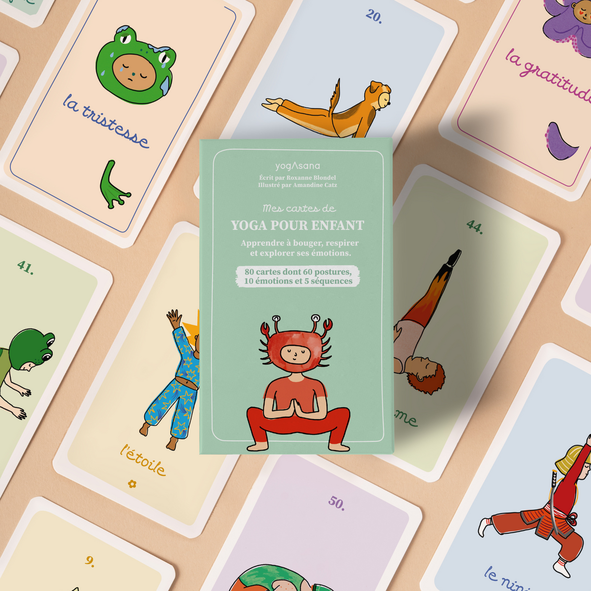 Mes cartes de yoga pour enfants