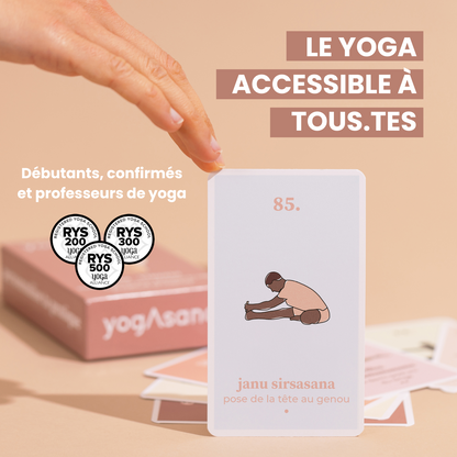 L'extension de mes cartes de yoga dynamique - Hatha Vinyasa