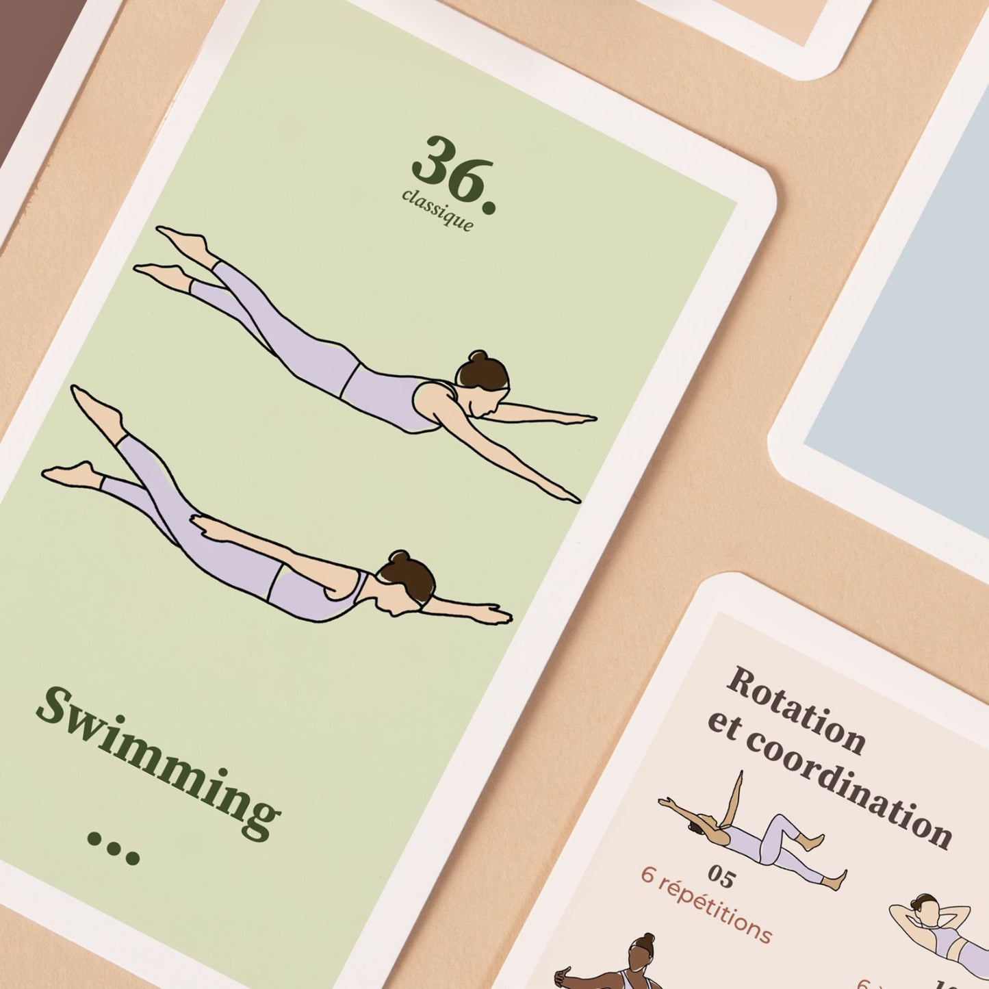 Mes cartes de Pilates