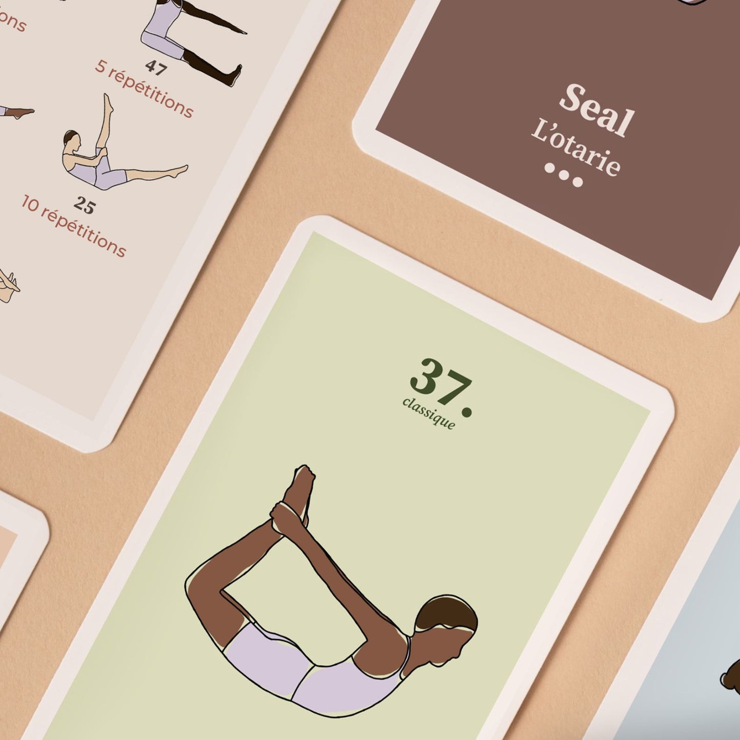 Mes cartes de Pilates