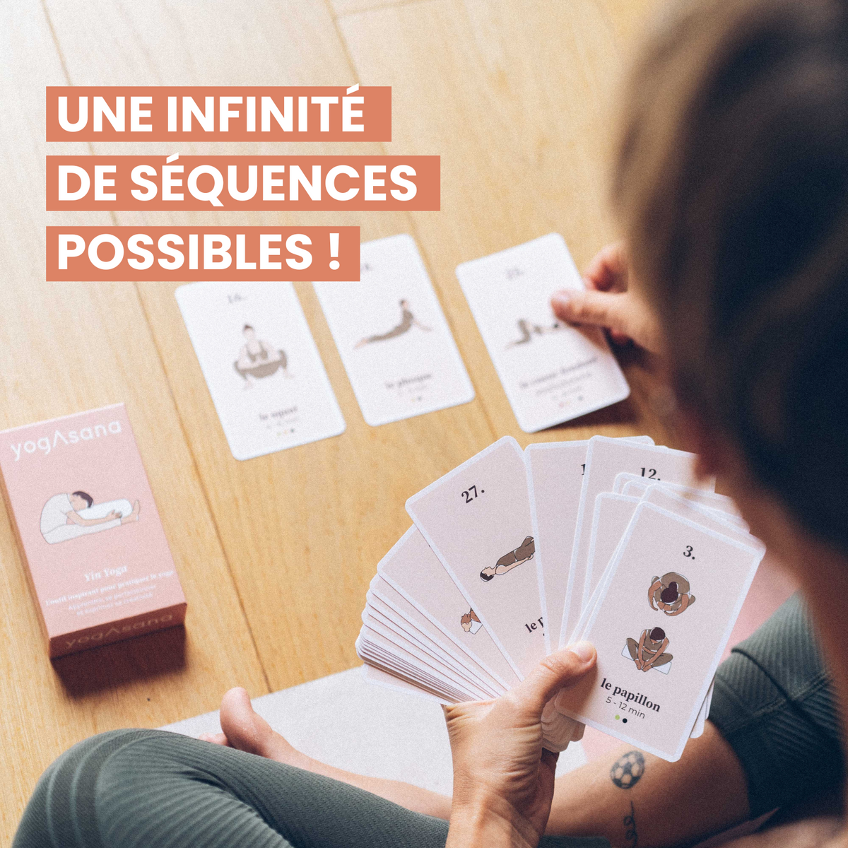 Mis suaves cartas Yin - Yin Yoga 