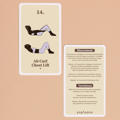 Mes cartes de Pilates