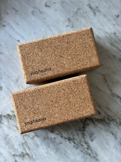 Ladrillo de corcho para yoga Yogasana