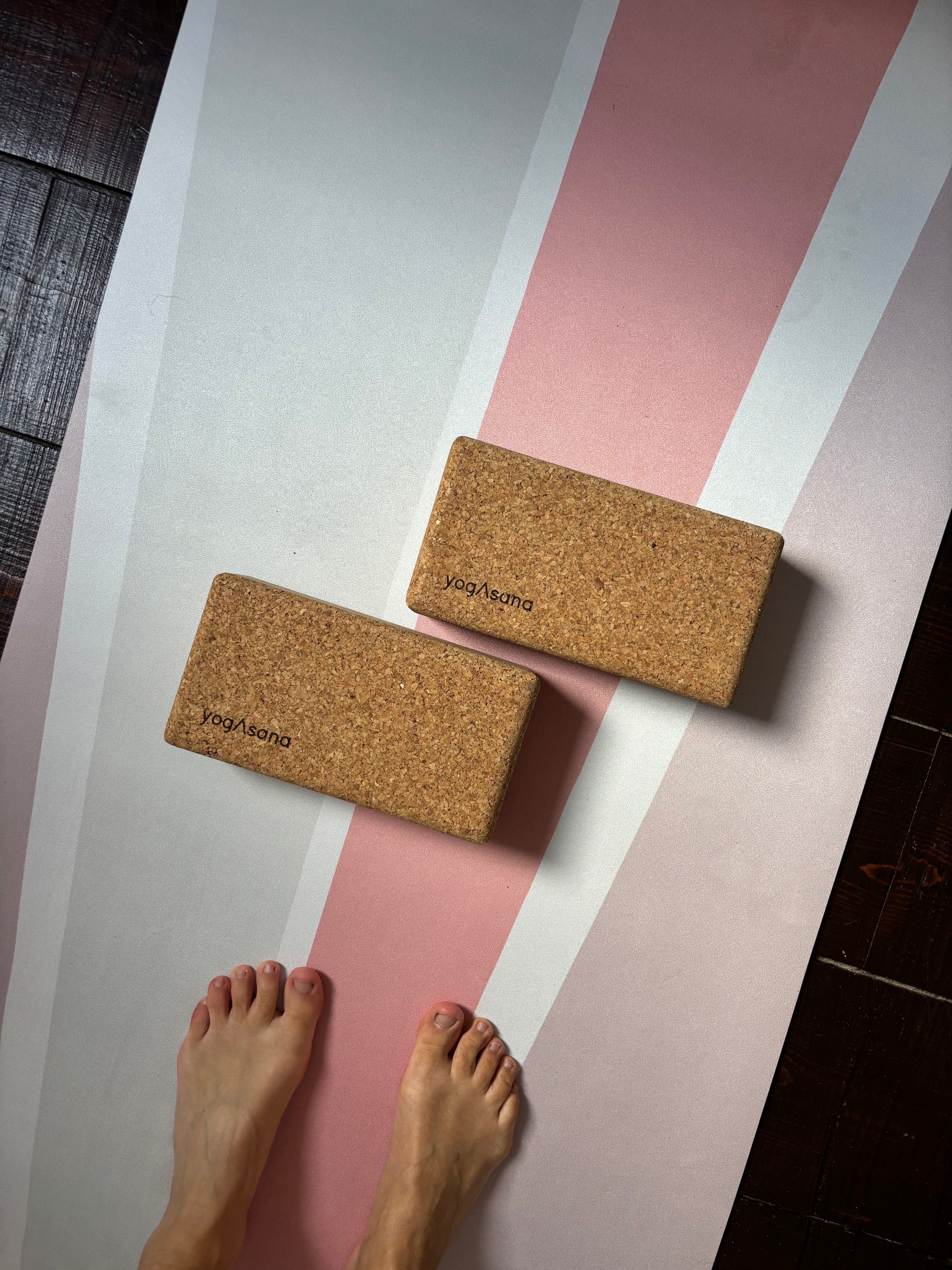 Ladrillo de corcho para yoga Yogasana
