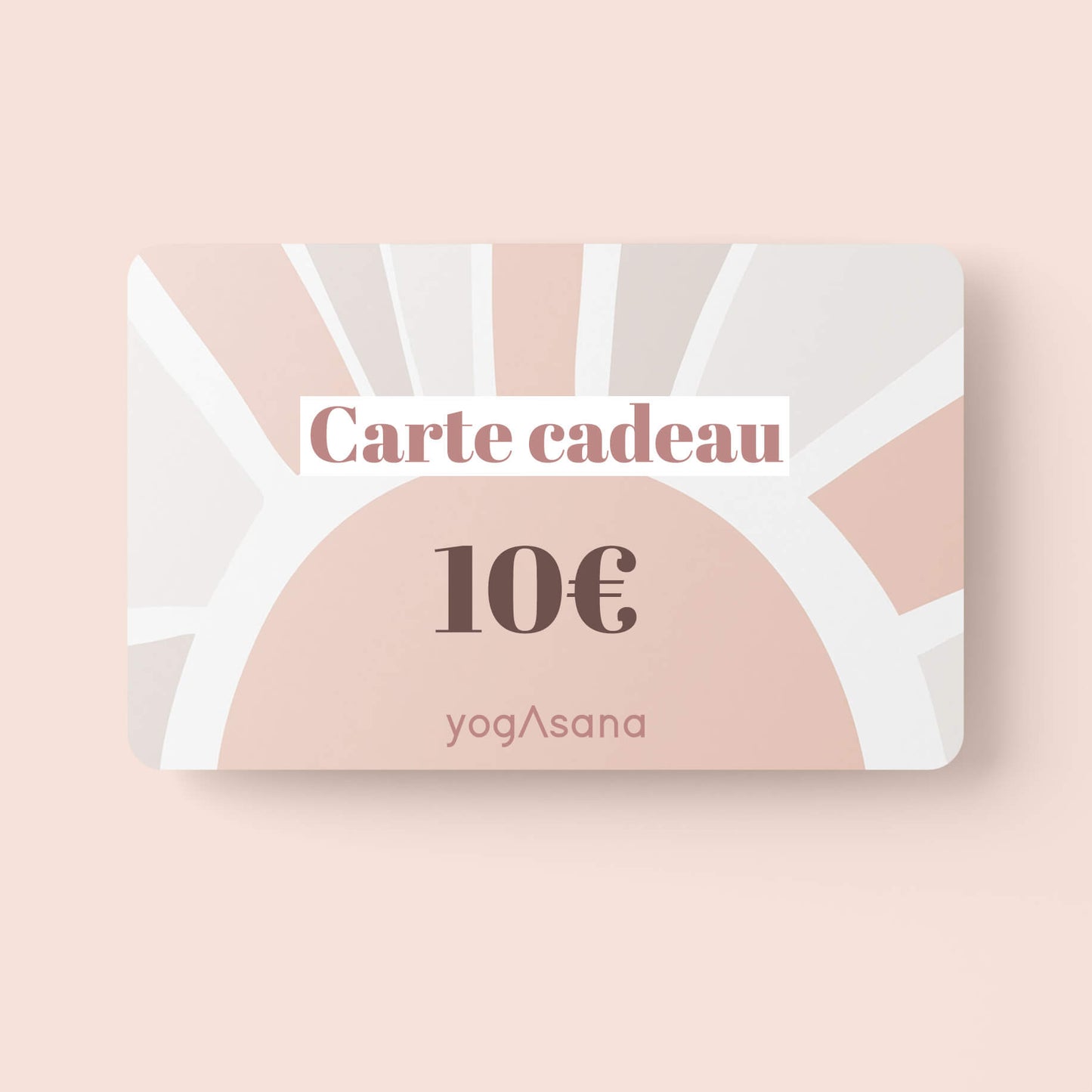 Carte cadeau YOGASANA