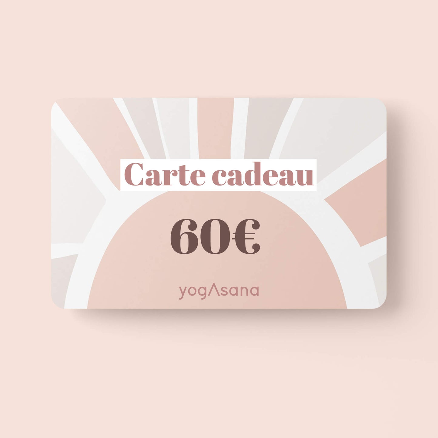 Carte cadeau YOGASANA