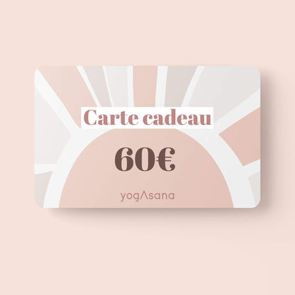 Carte cadeau YOGASANA