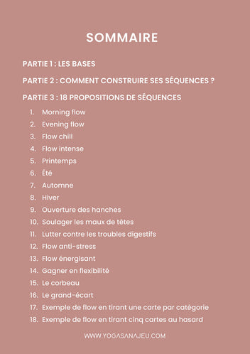 EBOOK 1: ¿Cómo crear tus secuencias de yoga?