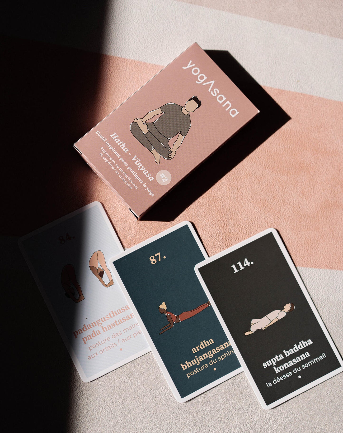 L'extension de mes cartes de yoga dynamique - Hatha Vinyasa