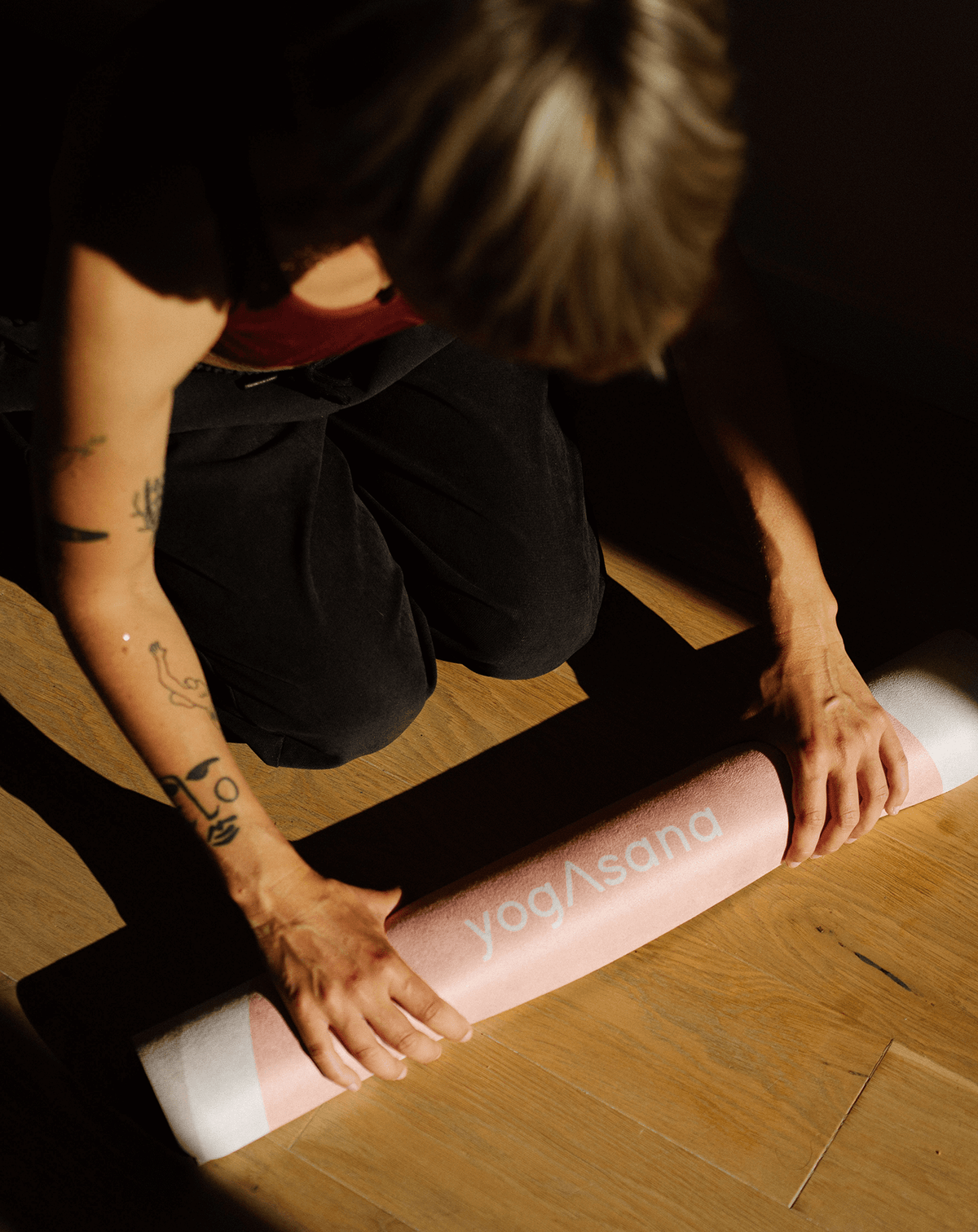 Le tapis de yoga